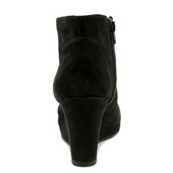 *SALE* Style Co Alaisi Lace-Up Booties Black - Picture 3 of 4